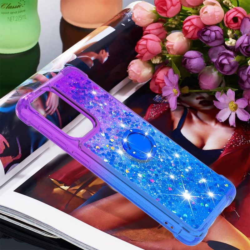 Hoesje voor Samsung Galaxy A33 5G Glitter Ringbeugel