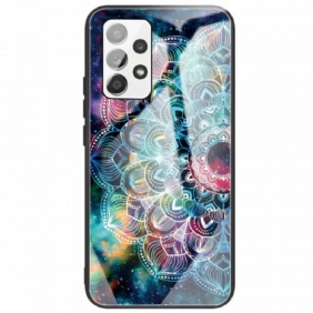 Hoesje voor Samsung Galaxy A33 5G Mandala Gehard Glas