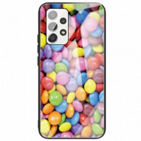 Hoesje voor Samsung Galaxy A33 5G Snoep Van Gehard Glas