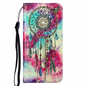 Leren Hoesje voor Samsung Galaxy A33 5G De Dreamcatcher-stijl