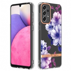 Telefoonhoesje voor Samsung Galaxy A33 5G Naadloze Bloemen