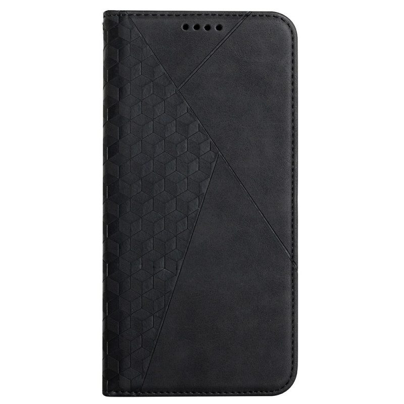 Bescherming Hoesje voor Samsung Galaxy S20 Ultra Folio-hoesje Geo Leereffect