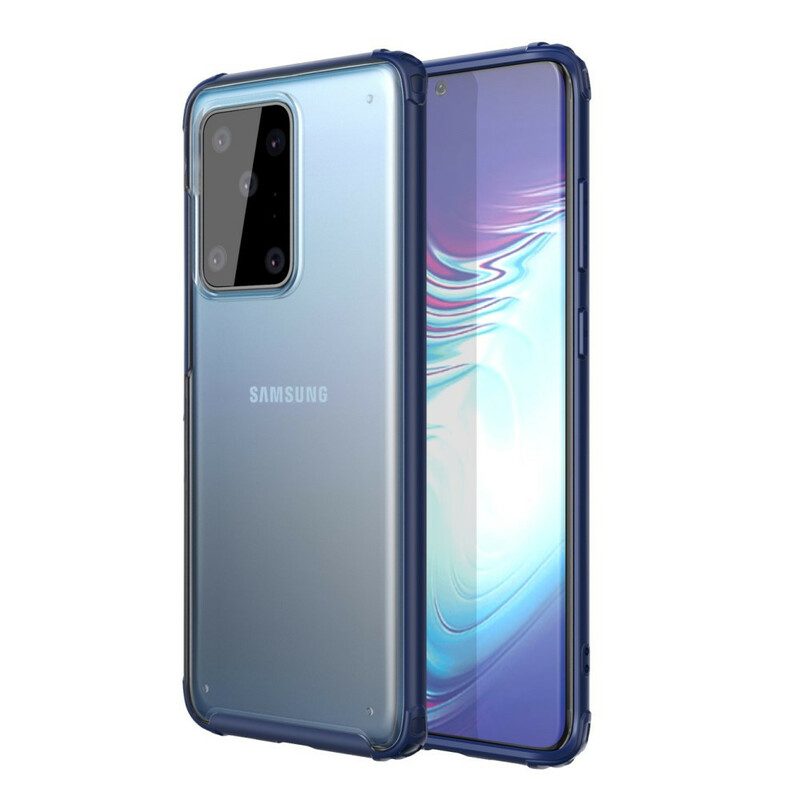 Hoesje voor Samsung Galaxy S20 Ultra Pantser Met Gekleurde Randen