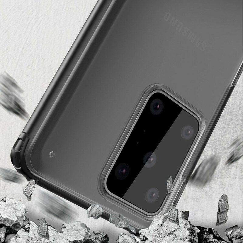 Hoesje voor Samsung Galaxy S20 Ultra Pantser Met Gekleurde Randen