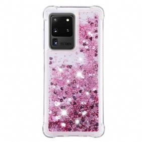 Hoesje voor Samsung Galaxy S20 Ultra Verlangens Pailletten