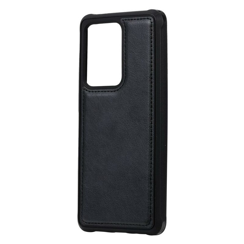 Telefoonhoesje Leren Hoesje voor Samsung Galaxy S20 Ultra Portemonnee Leren Afneembare Portemonnee