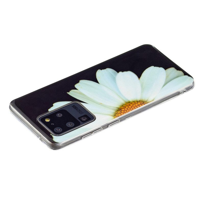 Telefoonhoesje voor Samsung Galaxy S20 Ultra Fluorescerende Bloemenserie