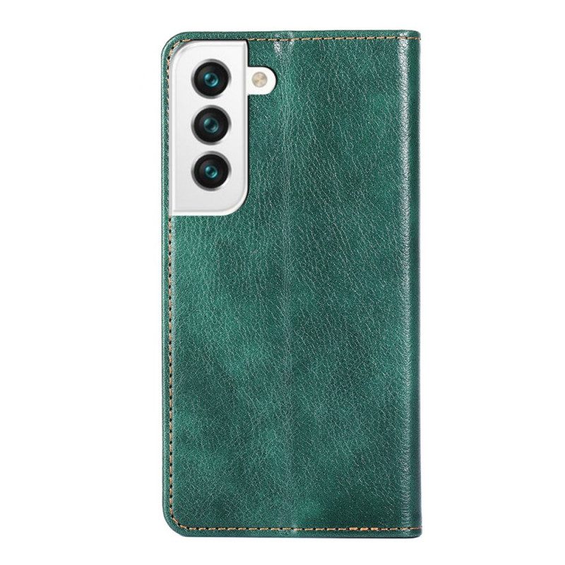 Bescherming Hoesje voor Samsung Galaxy S22 5G Folio-hoesje Effen Kleur