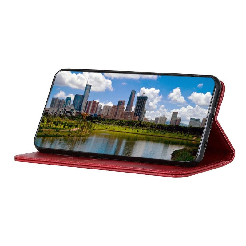 Bescherming Hoesje voor Samsung Galaxy S22 5G Folio-hoesje Elegantie Splitleer