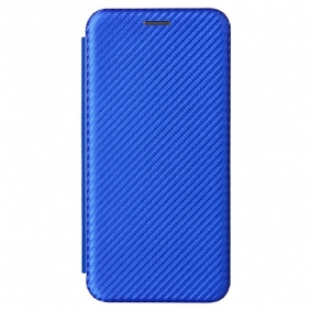 Bescherming Hoesje voor Samsung Galaxy S22 5G Folio-hoesje Koolstofvezel