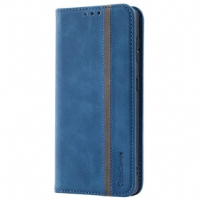 Bescherming Hoesje voor Samsung Galaxy S22 5G Folio-hoesje Kunstleer Casedance