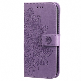 Folio-hoesje voor Samsung Galaxy S22 5G Bloemmandala