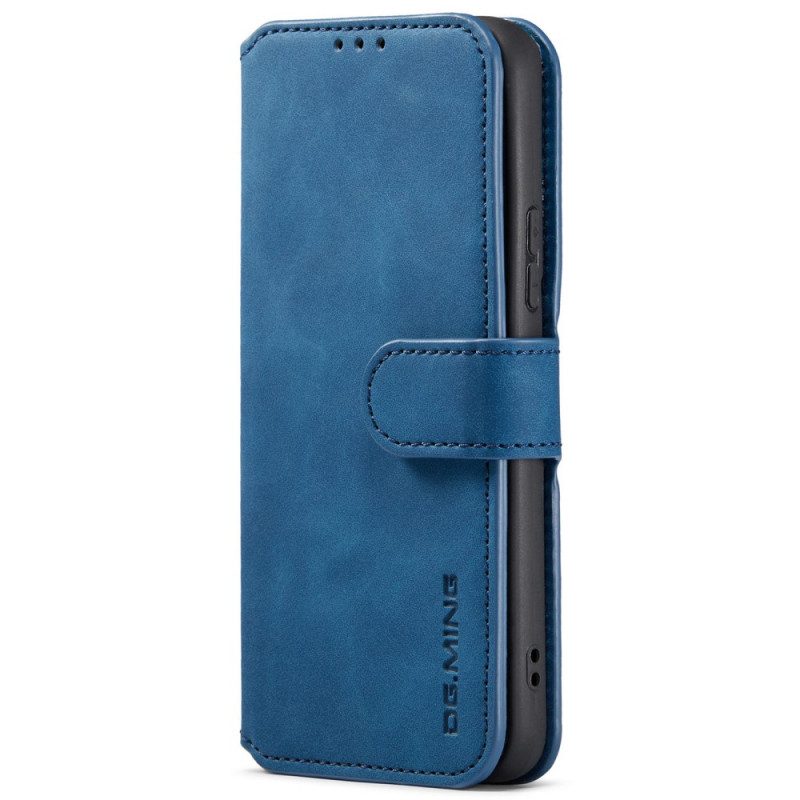 Folio-hoesje voor Samsung Galaxy S22 5G Dg.ming Retro