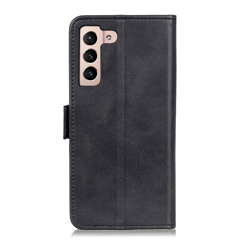 Folio-hoesje voor Samsung Galaxy S22 5G Flip Case Dubbele Klep