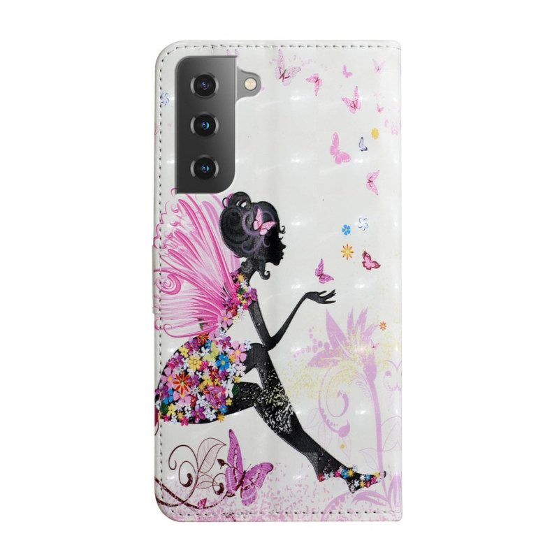 Folio-hoesje voor Samsung Galaxy S22 5G Magische Fee