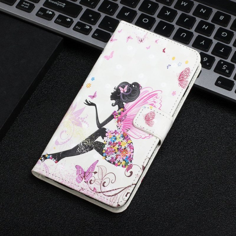 Folio-hoesje voor Samsung Galaxy S22 5G Magische Fee