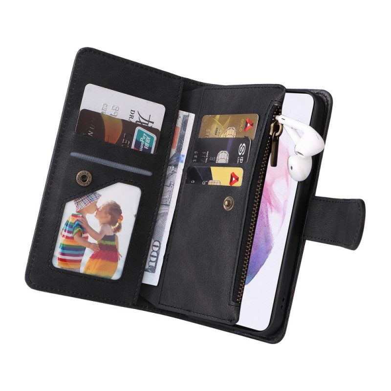 Folio-hoesje voor Samsung Galaxy S22 5G Multifunctioneel Bedrijf