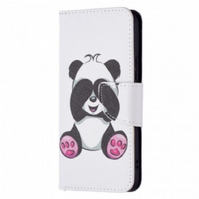 Folio-hoesje voor Samsung Galaxy S22 5G Panda-plezier