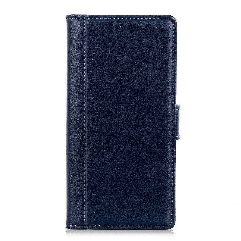 Folio-hoesje voor Samsung Galaxy S22 5G Stijl Leer Elegantie