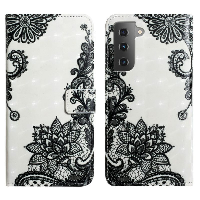 Folio-hoesje voor Samsung Galaxy S22 5G Veter