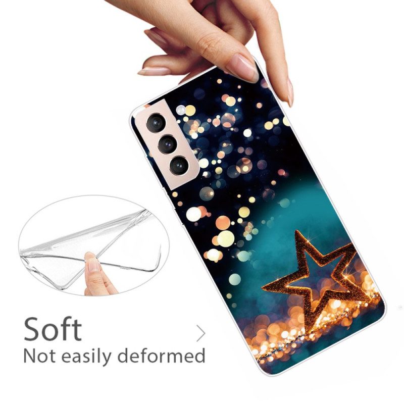 Hoesje voor Samsung Galaxy S22 5G Flexibele Ster