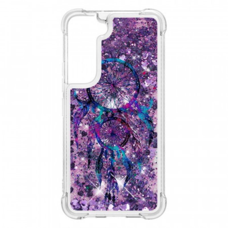 Hoesje voor Samsung Galaxy S22 5G Glitter Dromenvanger