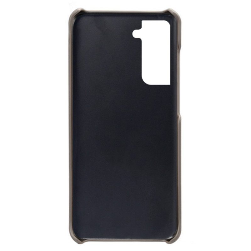 Hoesje voor Samsung Galaxy S22 5G Ksq Leereffect