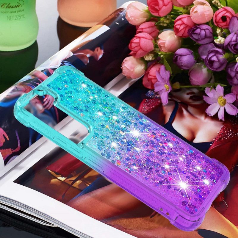 Hoesje voor Samsung Galaxy S22 5G Pailletten Kleuren