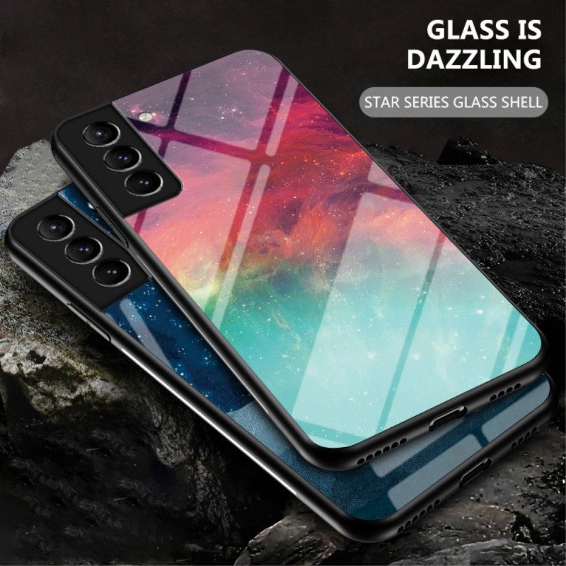 Hoesje voor Samsung Galaxy S22 5G Schoonheid Gehard Glas