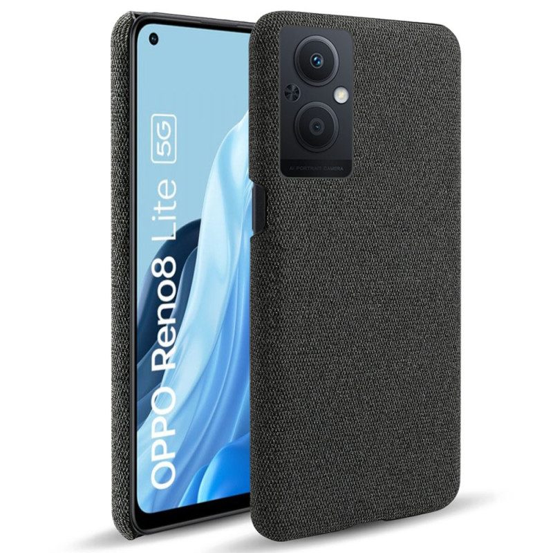 Hoesje voor Oppo Reno 8 Lite Stof