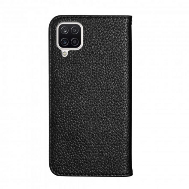 Bescherming Hoesje voor Samsung Galaxy A22 Folio-hoesje Imitatieleer Litchi Ultra Chic