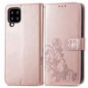 Flip Case voor Samsung Galaxy A22 Klavertje Vier