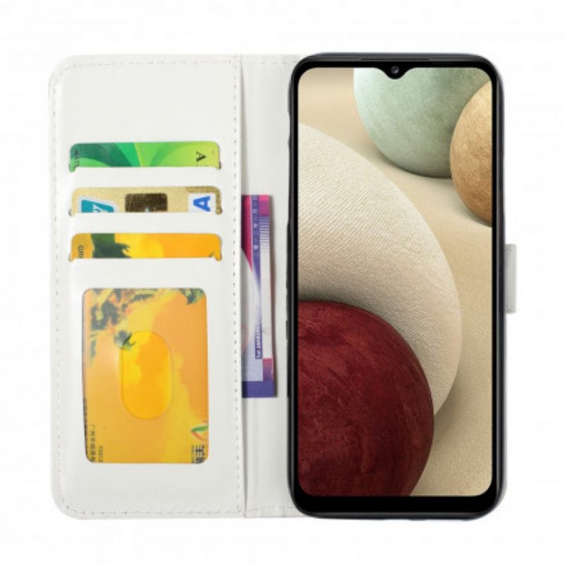 Flip Case voor Samsung Galaxy A22 Pen En Bericht