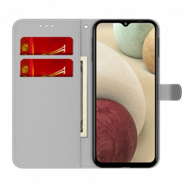 Folio-hoesje voor Samsung Galaxy A22 Abstract Patroon