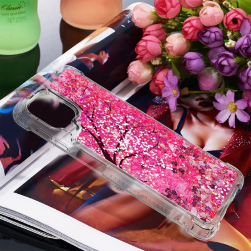 Hoesje voor Samsung Galaxy A22 Glitter Boom