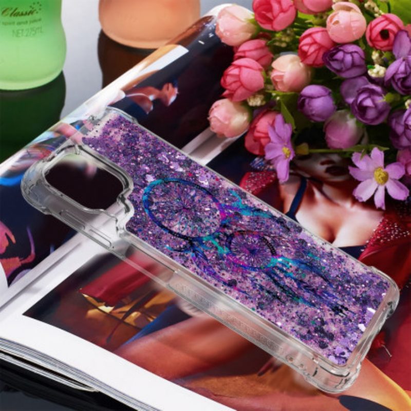 Hoesje voor Samsung Galaxy A22 Glitter Dromenvanger