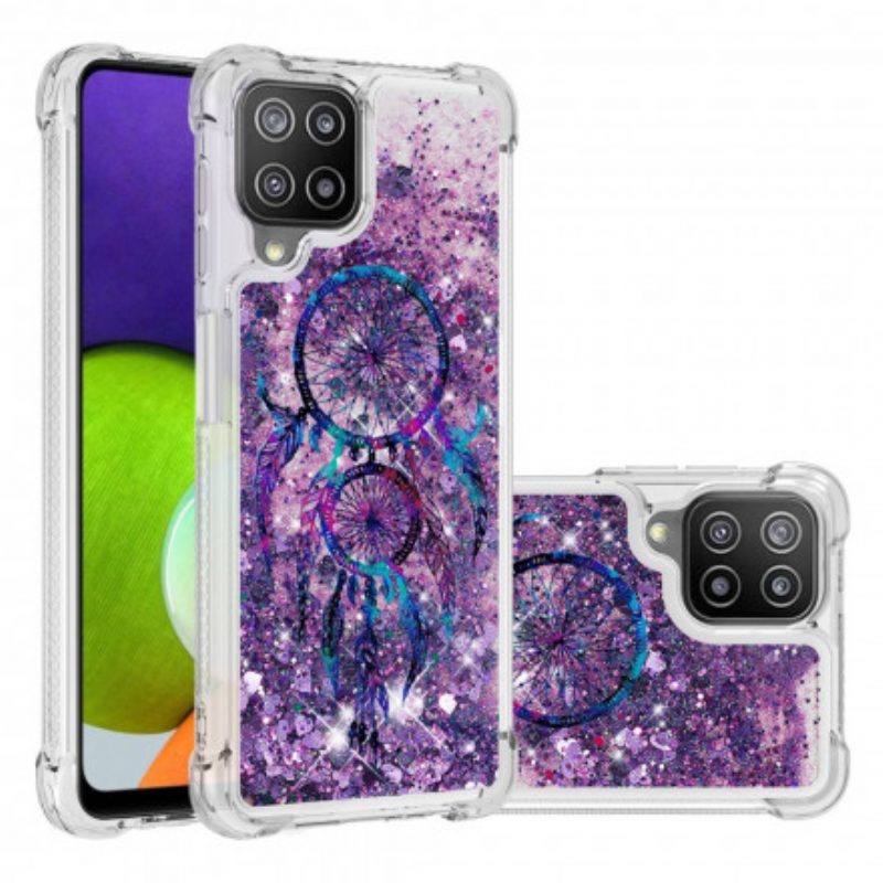 Hoesje voor Samsung Galaxy A22 Glitter Dromenvanger