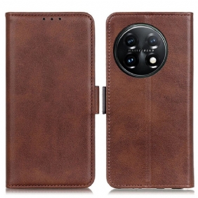 Folio-hoesje voor OnePlus 11 5G Flip Case Dubbele Klep