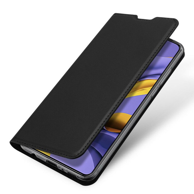 Bescherming Hoesje voor Samsung Galaxy A71 Folio-hoesje Skinpro Dux Ducis