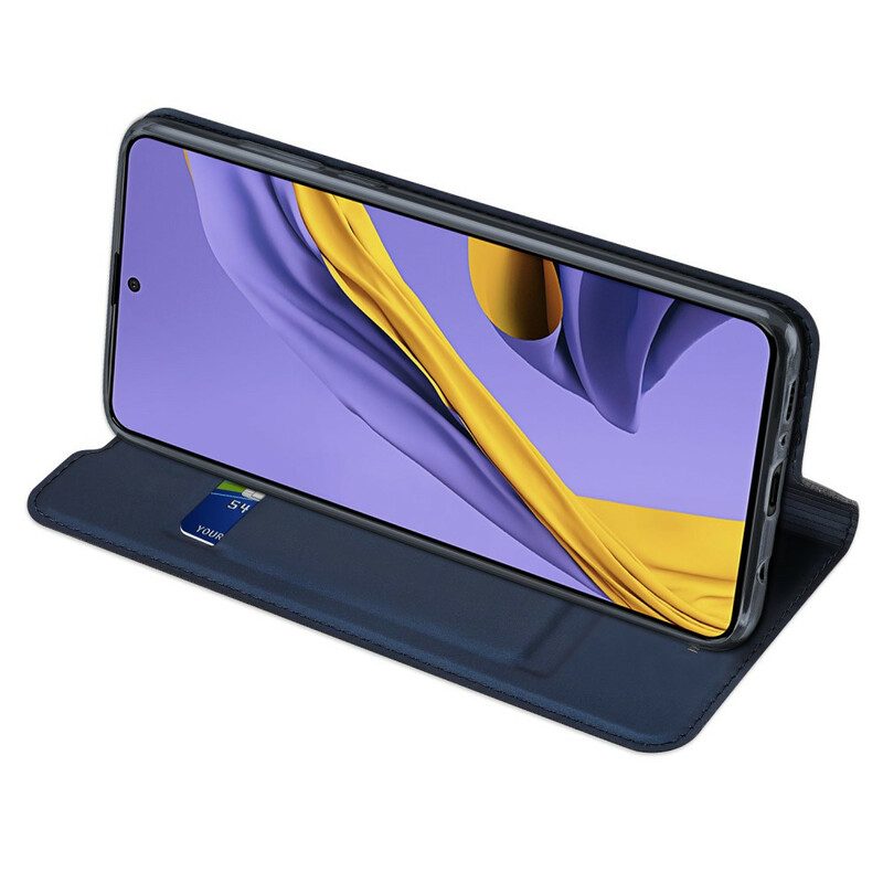 Bescherming Hoesje voor Samsung Galaxy A71 Folio-hoesje Skinpro Dux Ducis