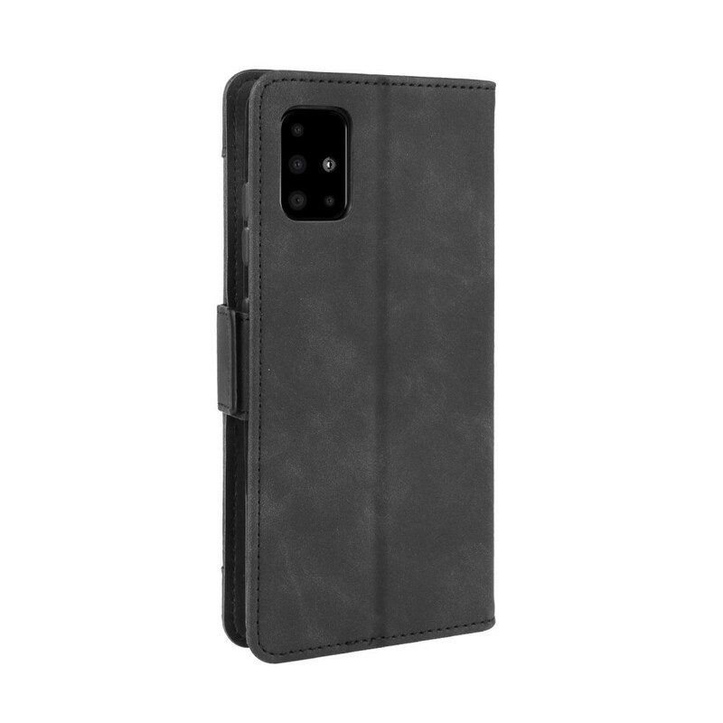 Flip Case voor Samsung Galaxy A71 Premier Class Met Meerdere Kaarten