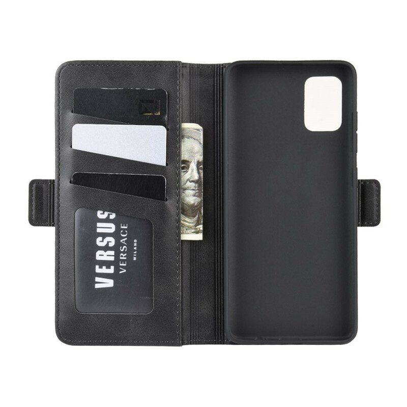 Folio-hoesje voor Samsung Galaxy A71 Flip Case Dubbele Klep