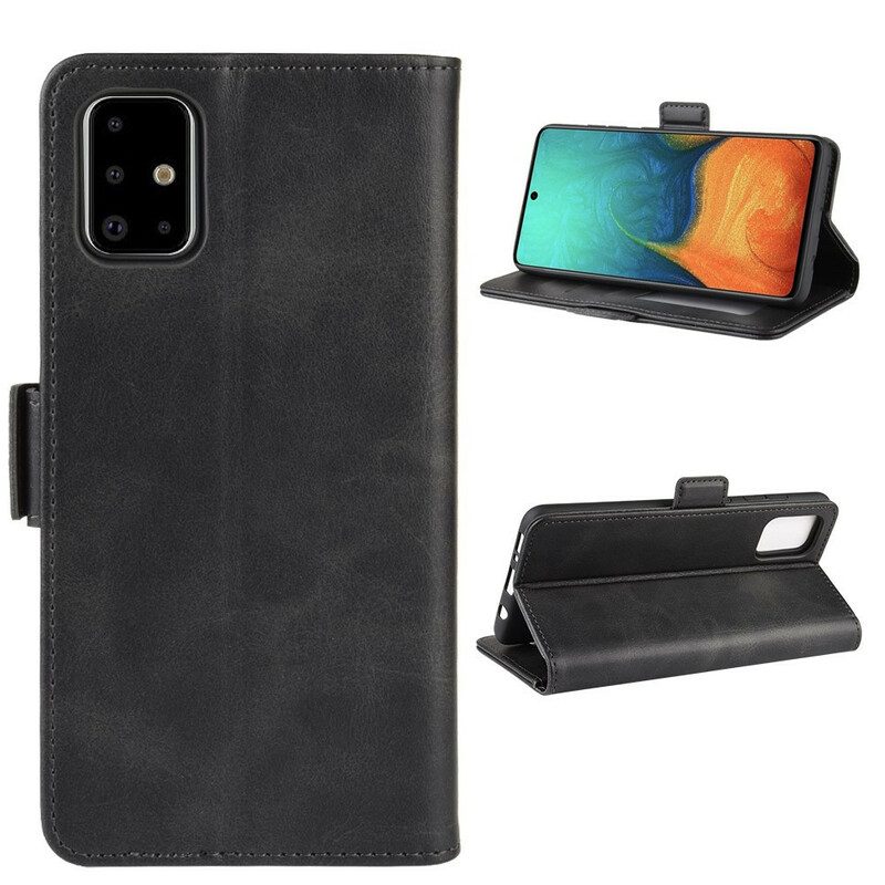 Folio-hoesje voor Samsung Galaxy A71 Flip Case Dubbele Klep