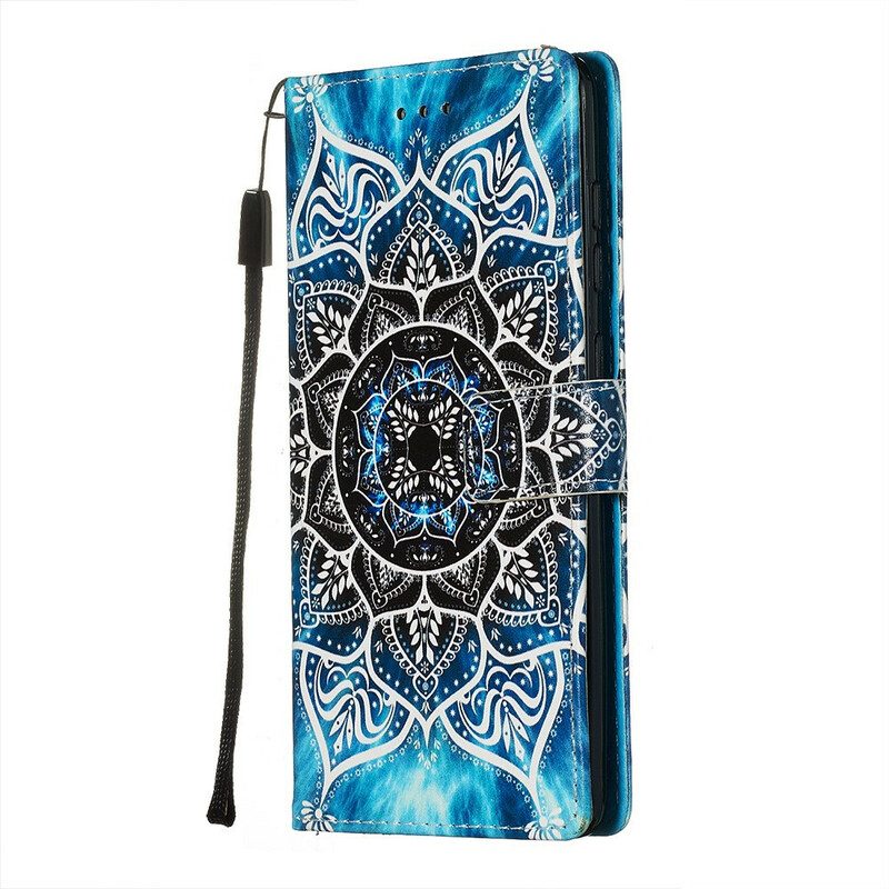 Folio-hoesje voor Samsung Galaxy A71 Mandala In De Lucht