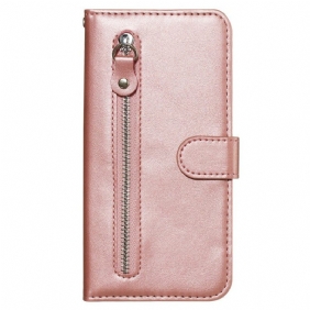 Folio-hoesje voor Samsung Galaxy A71 Vintage Portemonnee