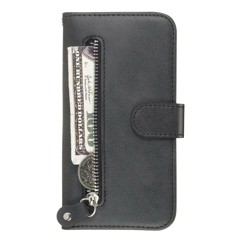 Folio-hoesje voor Samsung Galaxy A71 Vintage Portemonnee