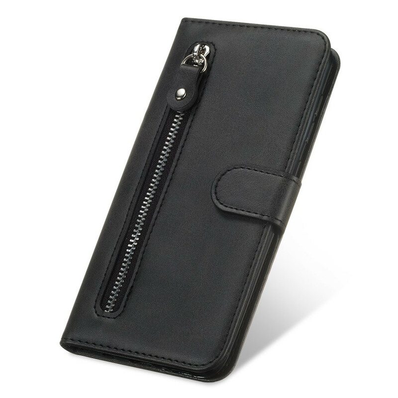 Folio-hoesje voor Samsung Galaxy A71 Vintage Portemonnee