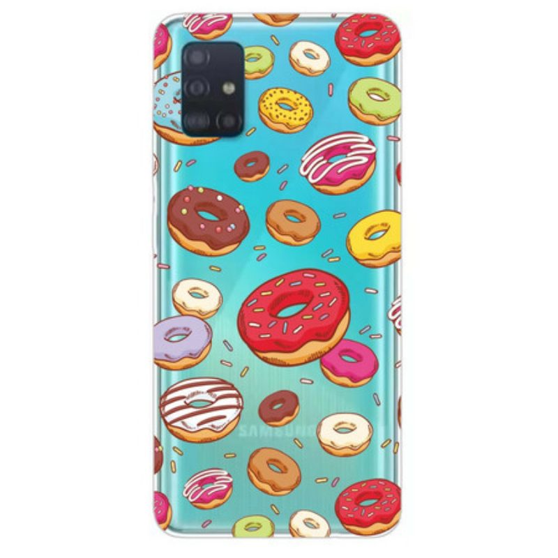 Hoesje voor Samsung Galaxy A71 Hou Van Donuts