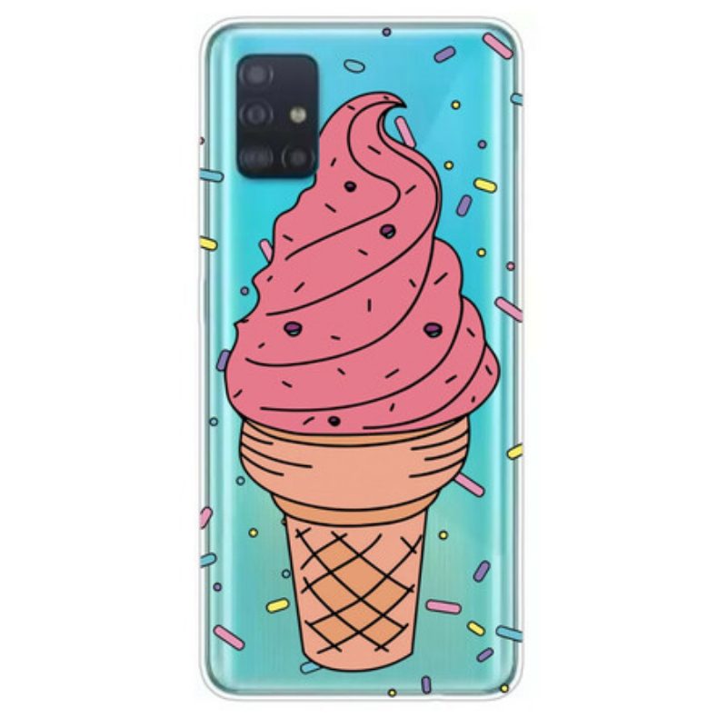 Telefoonhoesje voor Samsung Galaxy A71 Ijsje