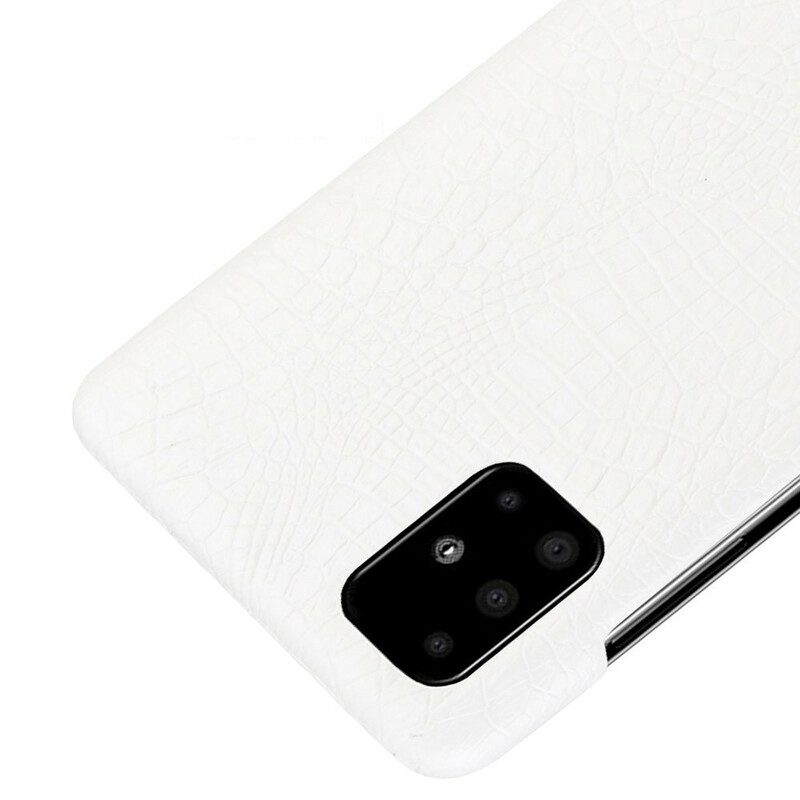 Telefoonhoesje voor Samsung Galaxy A71 Krokodillenhuid-effect